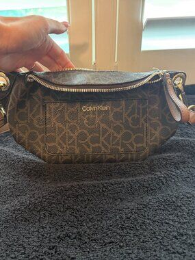 Calvin Klein Sonoma Signature Monogram Belt Bag